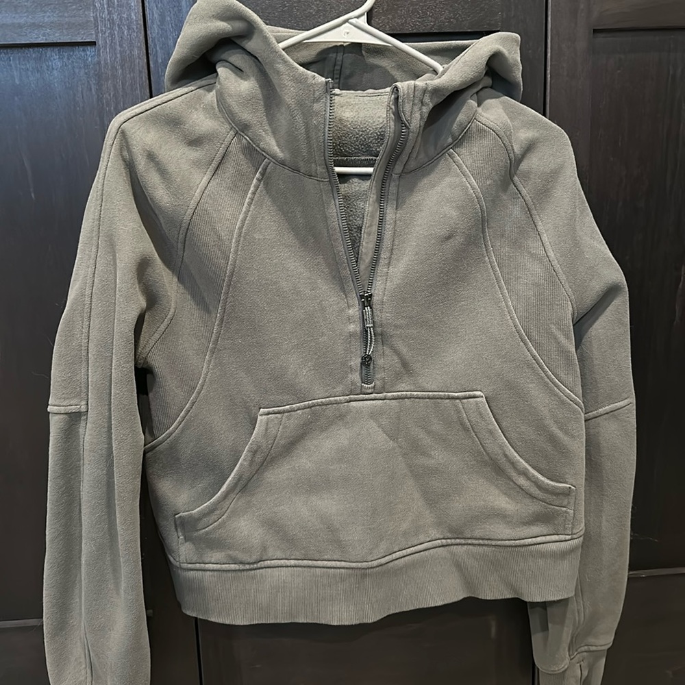 Lululemon oversized half-zip scuba